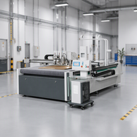 Machines de découpe numérique CNC à grande vitesse pour film PP, carton, panneaux PVC, avec garantie de 3 ans, découpeuse de table