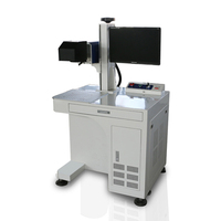 Machine de gravure laser 30W 50W avec tube laser Raycus pour verre, bouteille, miroir, souvenir