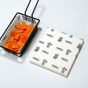 Papel de Envoltura de Alimentos Personalizado para Sándwiches y Burritos, Papel Antigrasa para Pizza y Pan - Product Image 1