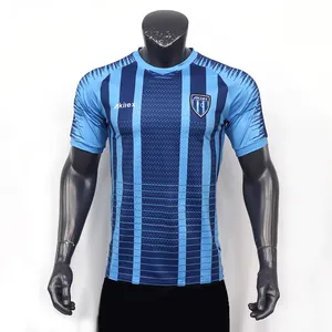 Fabrik Direkt verkauf Full Set Sublimation Fußball uniform Fußball uniform Fußball trikot