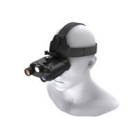 Mains libres numérique infrarouge 4K résolution 8X grossissement lunettes de Vision nocturne jumelles sangle de tête pour la chasse obscurité