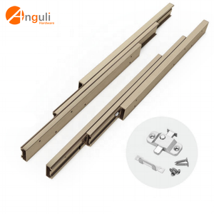 Vente chaude Noir Undermount Glissière En Aluminium <span class=keywords><strong>Rail</strong></span> Coulissant <span class=keywords><strong>Rail</strong></span> Léger <span class=keywords><strong>Baie</strong></span> Fenêtre <span class=keywords><strong>Rail</strong></span> pour Cuisine Salle À Manger Chambre Salle De Bains - Product Image 2