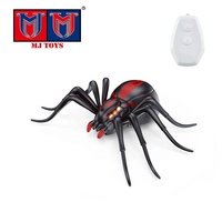 Jouet animal à succès pour les autres enfants, araignée RC miniature en plastique d'horreur avec télécommande radio, insecte électrique interactif