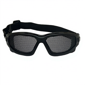 Gafas de Seguridad SFB90 803 Intercambiables de Malla Metálica de Alta Densidad, Gafas Tácticas de Malla de Alambre para Protección Ocular - Product Image 2