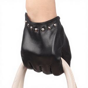 Sexy Spring Autumn <b>Phone</b> Touchscreen Sheepskin Breathable Plain Keeping Warm Outdoor Daily Ladies Hand <b>Gloves</b> Geshida - Product Image 4