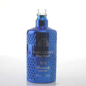 Fabricación al por Mayor de Botellas de Vidrio Plateadas para Whisky, Vodka, <span class=keywords><strong>Tequila</strong></span>, Ron, Champán y Licores - Product Image 5