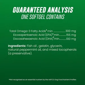 Kapsul Minyak Ikan OEM/ODM untuk Kecantikan Hewan Peliharaan, Lactoferrin untuk Mendukung Kekebalan Tubuh, Kesehatan Kulit dan Bulu - Terjamin Aman dan Cepat - Product Image 4