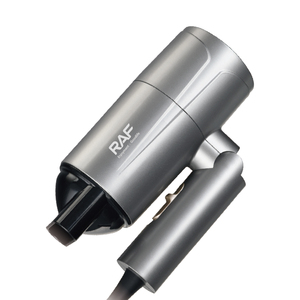 Secador de Pelo RAF de 1200W, Compacto, con Mango Plegable, Ligero y Silencioso, con Doble Temperatura y Protección Contra Sobrecalentamiento, para Peinar y Secar el Cabello - Product Image 5