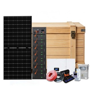 Système d'énergie solaire hybride 50 kW avec batterie de secours 70 kWh, connecté au réseau ou autonome, pour maison ou villa - Product Image 5