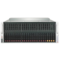Serveur Supermicro d'origine 4124GS TNR 2 CPU Huit voies Système AMD EPYC GPU Calcul de l'apprentissage profond Serveur en rack