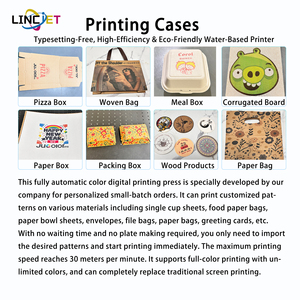 Macchina <span class=keywords><strong>da</strong></span> Stampa Digitale Automatica Eco-Solvente ad Alta Velocità One Pass per Scatole di Cartone e Carta - Product Image 5