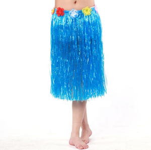 KarlNiko Gonna Hawaiana a Doppio Strato da 24 Pollici, Ispessita, con Motivi Floreali, Colori Assortiti, per Adulti e Bambini - Product Image 1