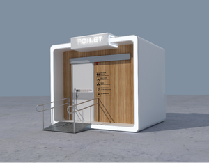 <span class=keywords><strong>Baño</strong></span> Portátil Ecológico de Diseño Moderno para Exteriores, Estructura de Acero que Ahorra Agua, Garantía de 3 Años para Uso Público en Parques - Product Image 1
