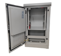 1.2M 24U armoire d'alimentation boîtier extérieur Mini abri SNMP 48V Dc redresseur système télécom alimentation