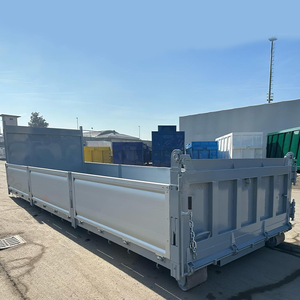 Wholesale Direct Sales Risesun High Quality Low Noise Construction Waste Collection Hook Lift <b>Bin</b> for Disposal - Product Image 6