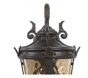 Applique murale extérieure en Bronze, 1/2 pouces, luminaire en verre martelé, pour maison, Patio, véranda, université, 27 - Product Image 3