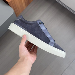 Nouvelles chaussures de sport en cuir de qualité supérieure, légères, à semelle épaisse, pour hommes, décontractées, pour l'extérieur, anti- - Product Image 2