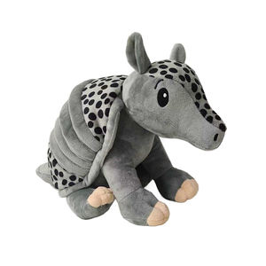 Armadillo en peluche réaliste personnalisé en usine, animal sauvage, jouet en peluche gris amusant, souvenirs de <span class=keywords><strong>voyage</strong></span> au zoo, cadeaux pour enfants - Product Image 2