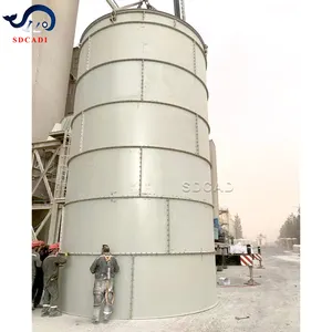 Silo de cemento atornillado de almacenamiento de polvo a granel de 4 toneladas-3000 toneladas de la marca SDCAD a la venta