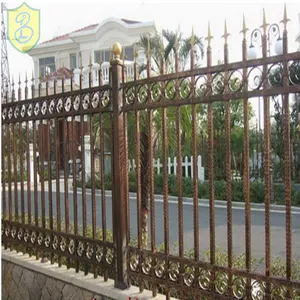 Top-selling modern galvanized steel fence poles