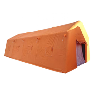 Tente gonflable camouflage en PVC, installation rapide, abri de secours, tente de fête, tente médicale d'urgence pour événements en plein air - Product Image 1