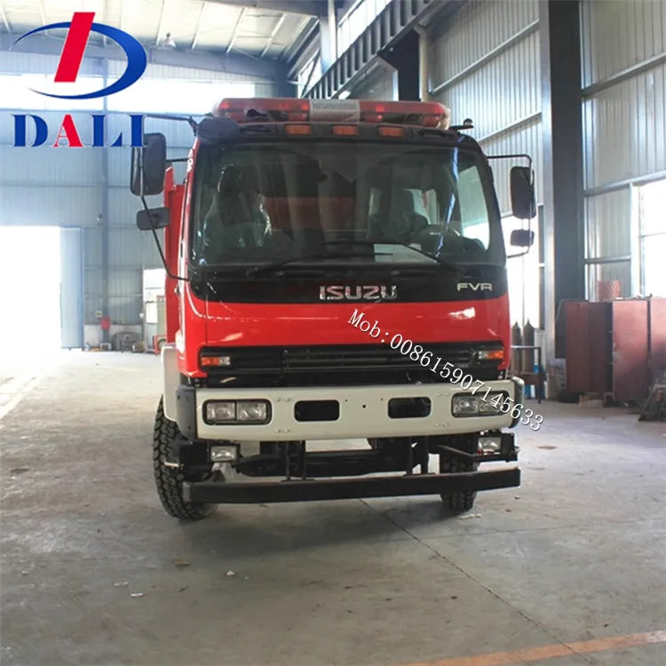 Dali รถดับเพลิง isuzunew จากน้ำ/โฟมขนาด8000ลิตร