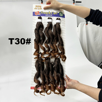 Wholesale Super Value 6x Short French Curl 12inch Spiral Curl Braiding 240g Pack French Curly Synthetic Braid Hair Extension