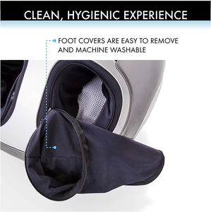 Masseur de pieds électrique Shiatsu avec compression d'air et chauffage pour la circulation - Product Image 6