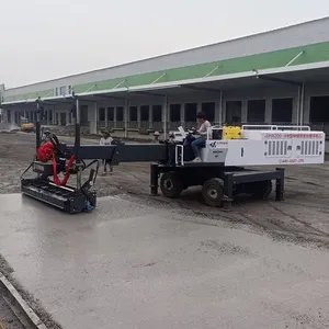 Hete Verkoop Beton Laser Nivellering Machine Zelfnivellering Beton Horizontale Vibrerende Nivellering Machine Voor Wegenbouw