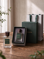 Boîte d'emballage personnalisée de luxe pour flacon de parfum, coffret cadeau pour flacons de parfum
