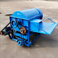 Décortiqueuse de riz et de blé électrique diesel modèle 5TD-90 avec tamis vibrant et construction robuste en acier pour l'agriculture