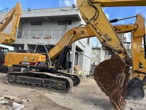 Sany 215C d'occasion à bon prix Grande pelleteuse 21 tonnes d'occasion à chenilles en acier en stock Sany 215C - Product Image 3