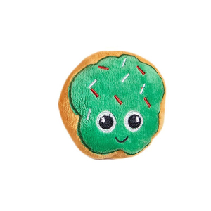 Best Selling Pet Plush Squeaky Toy Cartoon Sounding <b>Bite</b>-resistant Donut Dog Chew Toys Cat Molar Cleaning Teeth Toy - Product Image 4