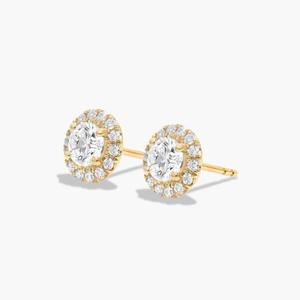 Premium Women's 925 Sterling Silver Moissanite Diamond Stud <b>Earrings</b> Luxury Sparkle <b>Fine</b> Jewelry for Wedding Anniversary - Product Image 1
