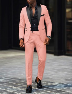 Completo da Uomo Slim Fit 2 Pezzi per Affari: Blazer e Pantaloni - Abito da Cerimonia per Gentiluomini 2026 - Product Image 5