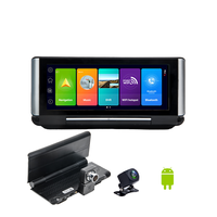 Terminal Cerdas Kendaraan 4G | Layar sentuh IPS 7 inci 1080P, navigasi GPS & kamera dasbor DVR semua Satu | HD sentuh 2 dalam 1
