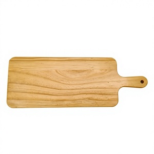 Grande planche à découper avec poignée, finition naturelle, designs durables, bloc à découper la viande, personnalisable et écologique, prix abordable - Product Image 1