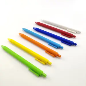 Manufacturers Supply Soft Touch Ballpoint Pen Cartoon Pen Advertising Promotion Pen