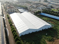 Structure d'entrepôt et d'atelier industrielle en aluminium robuste, ignifuge, pour la construction de bâtiments industriels de grande envergure