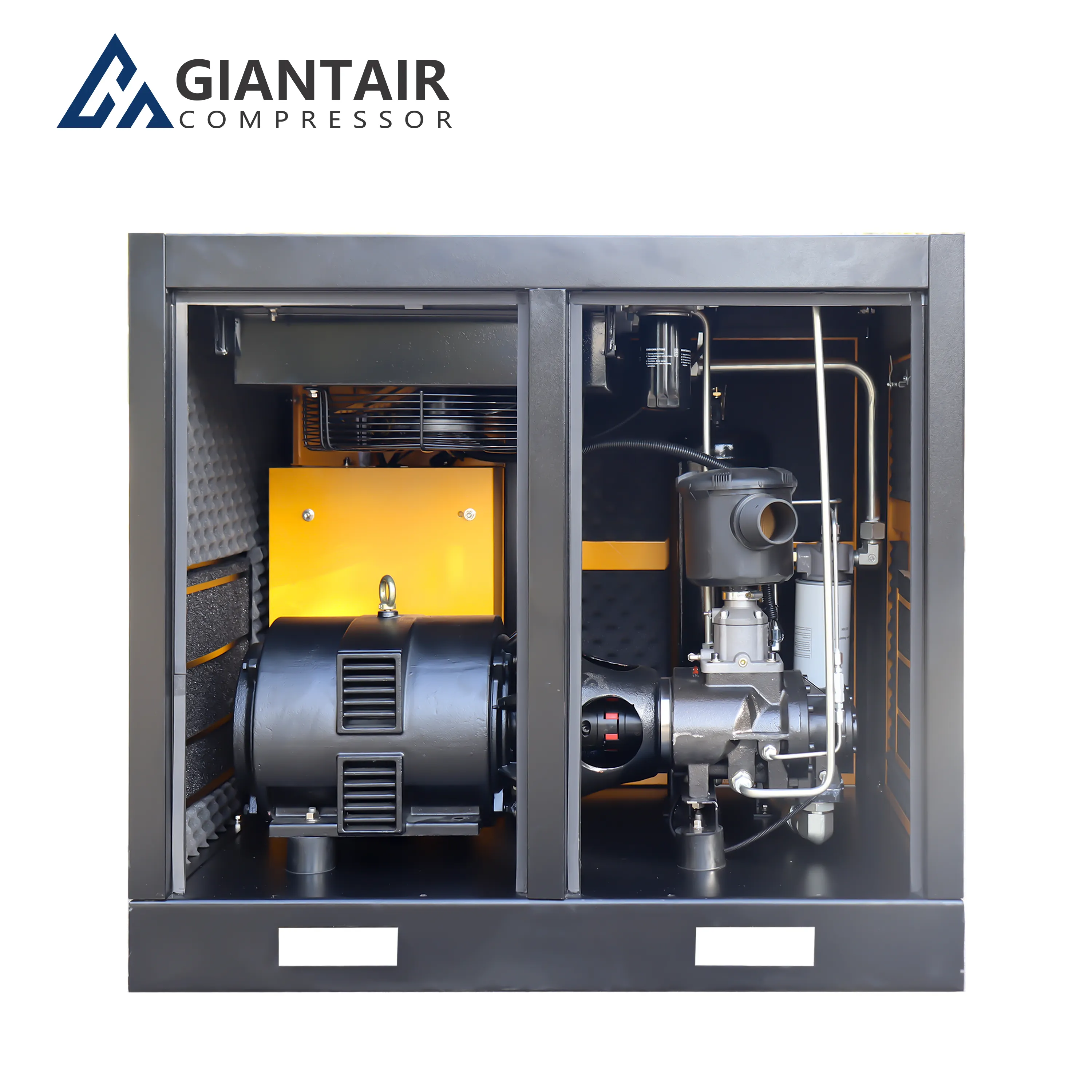 GIANTAIR Oxygen Industrial 8 Bar 5.5 Kw 7.5 Kw 10HP 145 Psi Compresseurs d'air à vis rotatifs pour l'industrie Compresseurs d'air comprimé