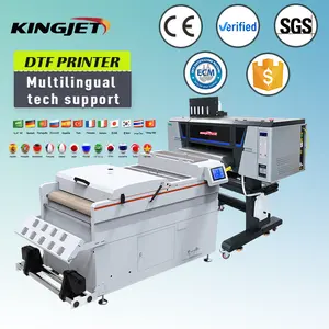 T Shirt Jersey Fabric Cloth Printing Pet Film Dtf Uv Printer Machine With Oven A2 A3 Dtf Printer Xp600 With 60cm Impressora Dtf