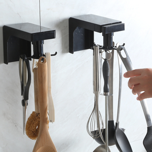 Crochets de cuisine modernes, crochet mural adhésif avec ventouse, support pour vaisselle de salle de bain et de cuisine - Product Image 2