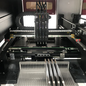เครื่องประกอบชิ้นส่วนอิเล็กทรอนิกส์แบบ SMT ออนไลน์ 8 หัวจับจับชิ้นส่วน <span class=keywords><strong>LED</strong></span> รุ่น HW-DSQ800-120F สำหรับประกอบแผงวงจรพิมพ์  แบบอัตโนมัติ  ใช้หุ่นยนต์ซีรีส์ Yamaha - Product Image 3