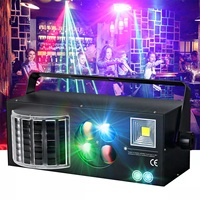 Projecteur de scène LED RGBW 4-en-1 YSH avec télécommande DMX, CRI 95 élevé, pour DJ, discothèques, mariages et fêtes