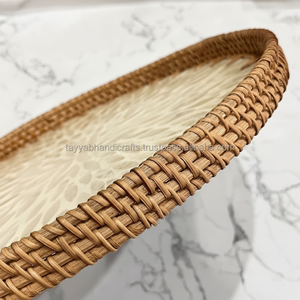 ถาดเสิร์ฟไม้พรีเมียม คุณภาพดีที่สุด ถาดไม้สำหรับใช้ในบ้านจากอินเดีย - Product Image 1