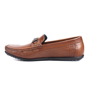 Mocassins en cuir de qualité supérieure pour hommes, élégants, confortables, faciles à enfiler, pour tous les jours, formels ou décontractés, chaussures de mode. - Product Image 3