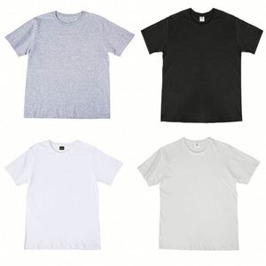 Wholesale Custom Oversized Cotton Polyester T-<b>Shirt</b> for Men Unisex Embroidery 150gsm Blank Color White - Product Image 2