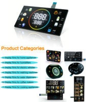 Panel de Membrana con Teclado de Control OEM, Impresión de Pantalla, Material PET/PC, Interruptor Táctil a Color para Máquina de Café Totalmente Automática