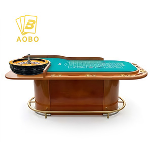 <span class=keywords><strong>Table</strong></span> de <span class=keywords><strong>roulette</strong></span> de casino de luxe, <span class=keywords><strong>table</strong></span> de <span class=keywords><strong>roulette</strong></span> en bois massif, équipement de casino haut de gamme sur mesure - Product Image 6