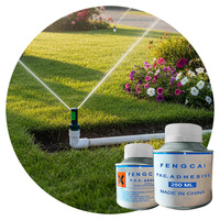 Ciment liquide PVC transparent haute transparence Fengcai certifié ISO9001 pour la construction de canalisations industrielles et de conduites d'eau